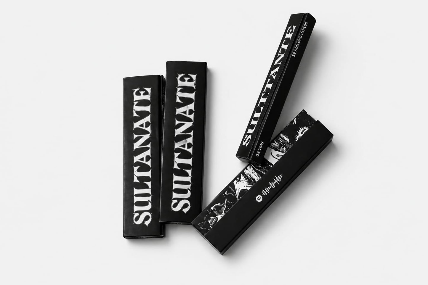 SULTANATE Rolling Papers by Siyaahi (Pack of 4)