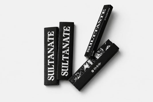 SULTANATE Rolling Papers by Siyaahi (Pack of 4)